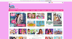 Desktop Screenshot of girlgameswow.com